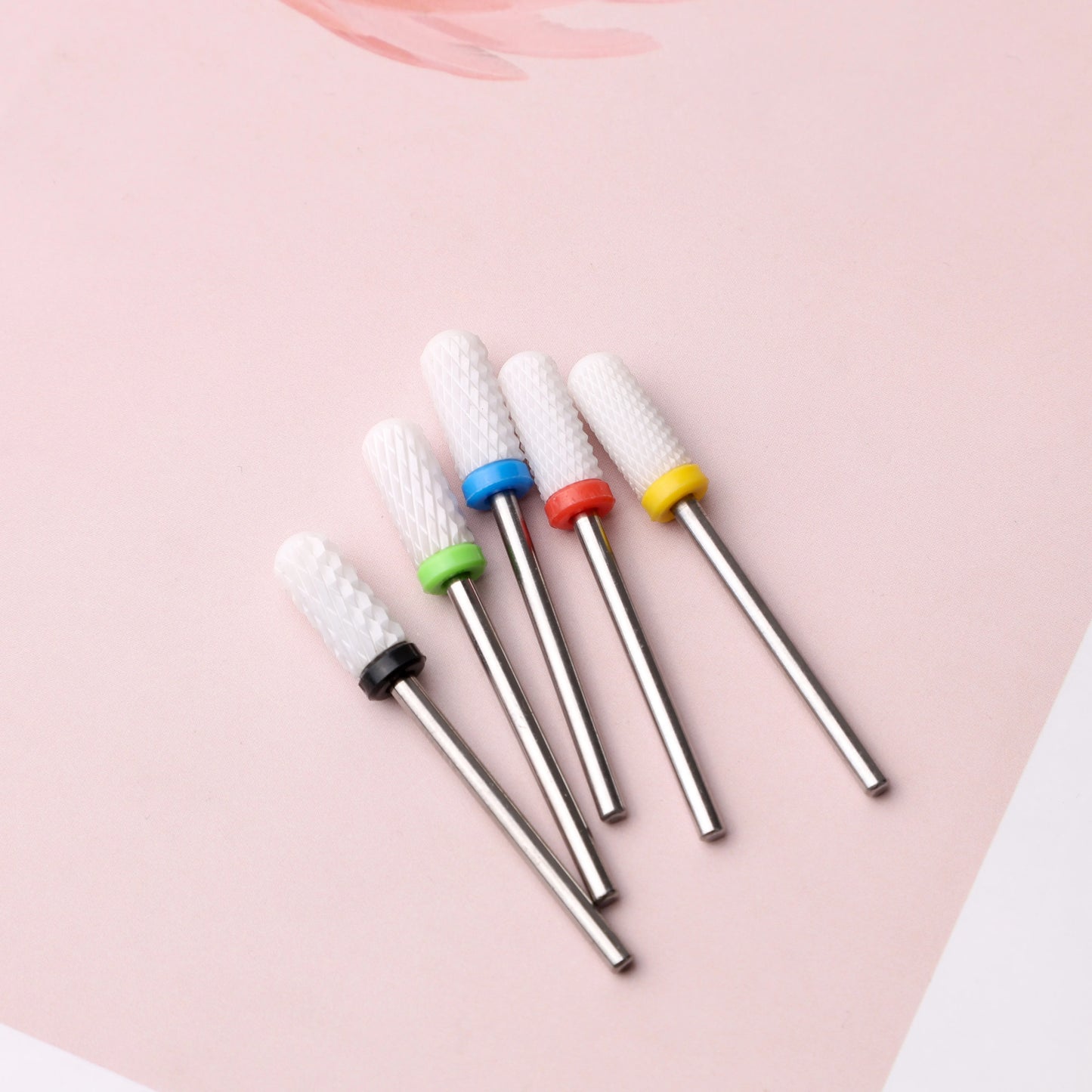 LadyMisty Ceramic Nail Drill Bit Milling Cutter For Manicure Pedicure Nail Files Buffer Nail Art Equipment Accessory