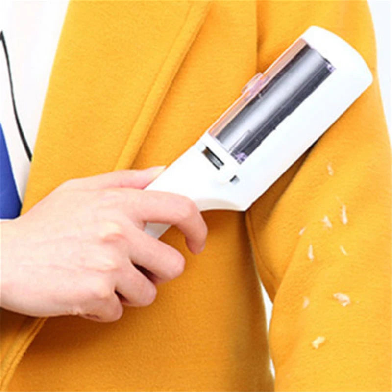 Fur Remover Sweeper Shaver With Clothes Brush Clothing Lint Dust Coat Sticky Remove Pets Hair Cleaner Household random color
