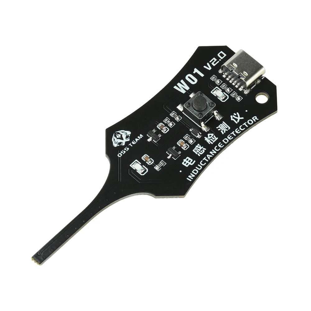 Type-C Inductance Tester Electromagnetic Non-Contact Fault Detection for Phones PCB Motherboard Repair Diagnostics Tool