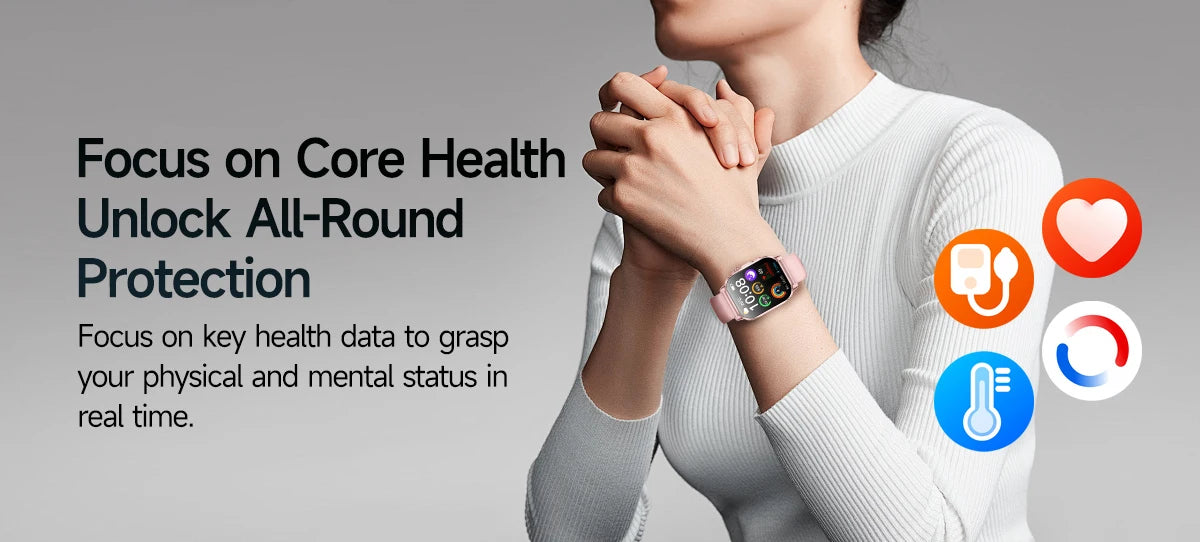 2026 New Accurate Diagnosis Smart Watch ECG Blood oxygen BP Uric acid Lipids Health HD AMOLED Screen call Smart watch Men Women