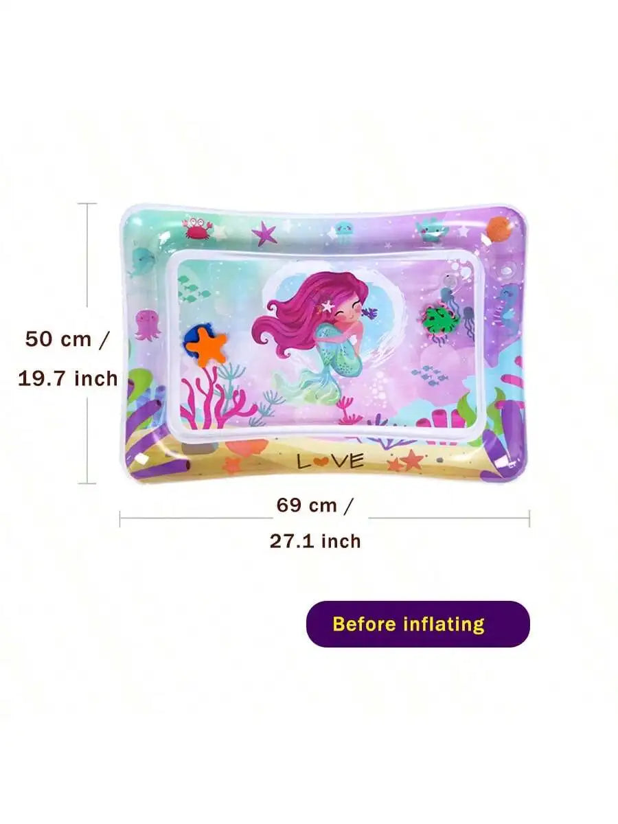 Baby Water Play Mat Inflatable Cushion PVC Infant Tummy Time Toddler Water Pad For Kids Early Education Developing Activity Toys