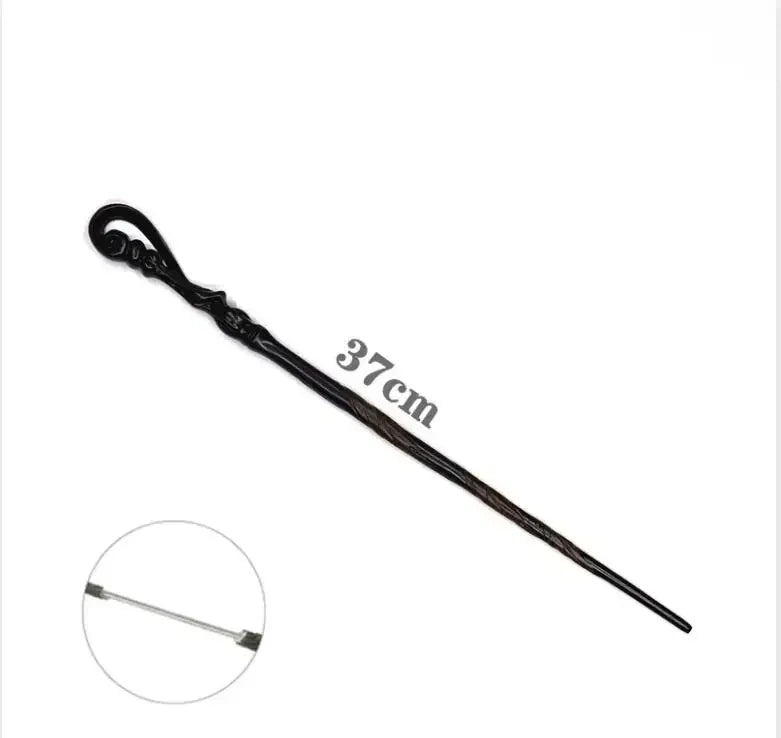 New Anime Cosplay Metal Core Magic Wand Harri Decoration Toy Accessories For Bacchetta Di Plastic Pottee Magic Stick