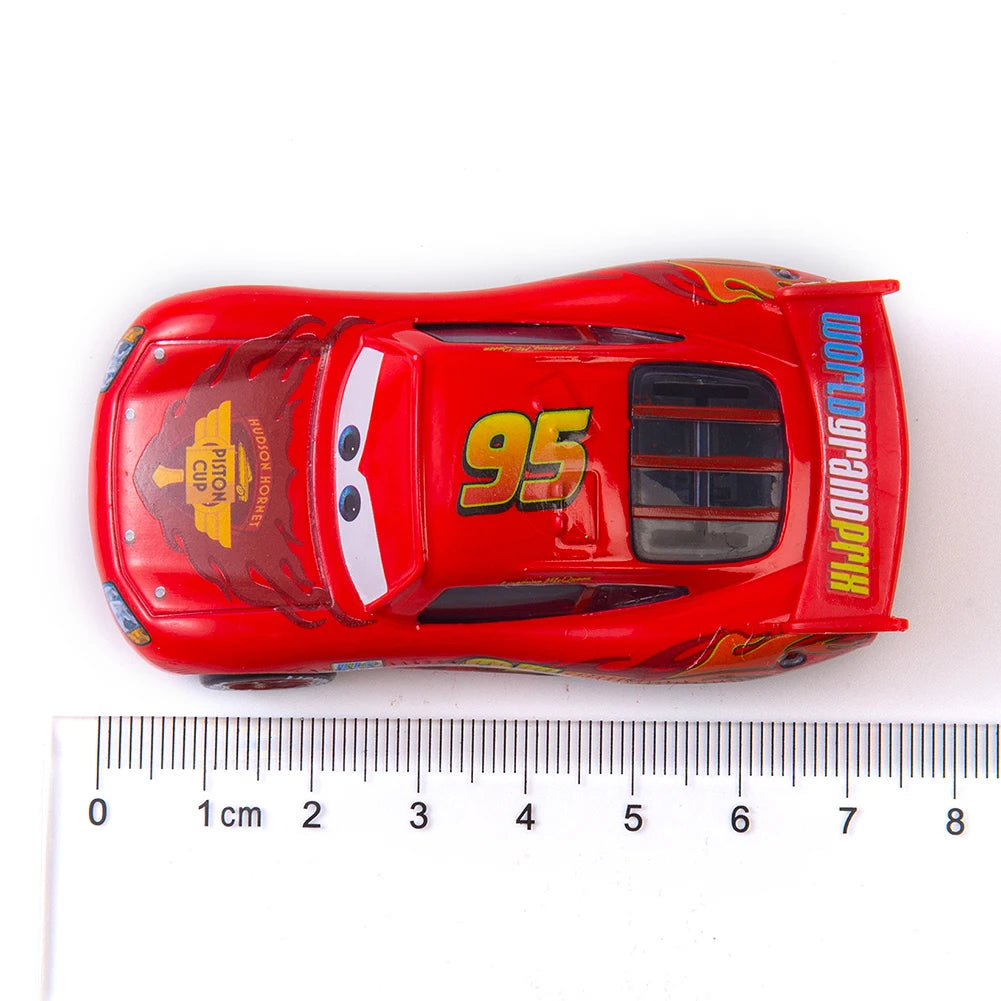 Cars toy Pixar Cars Toy Lightning McQueen Jackson Storm Mater Sally Sheriff 1:55 Diecast Model Car Toy Children Birthday Gift