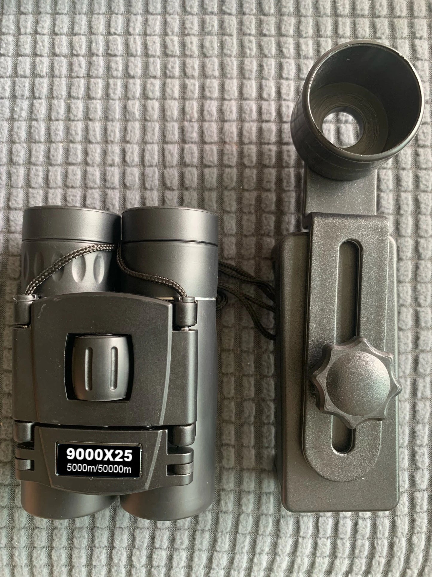 9000x25 HD Zoom Portable Powerful Binoculars Long Range BAK4 Telescope Jumelles Folding Optics for Outdoor Hunting Camping