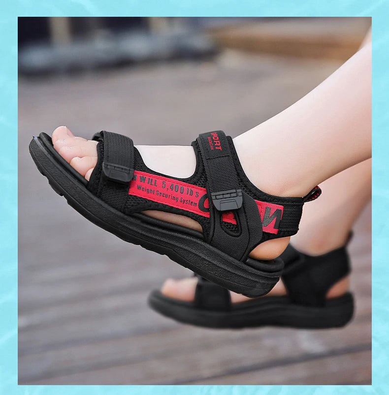Hot Sale Summer Children Sandals Fashion Sneakers Boy Girls Outdoor Beach Shoes Kids Non-Slip Footwear Sandals