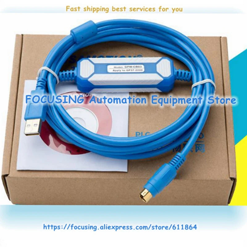 New GPW-CB03 Or GPW-CB02 Usb Programming Cable For GP HMI Touch Panel