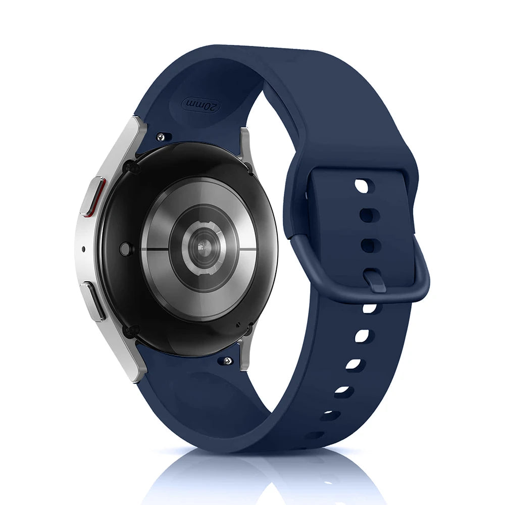Silicone Strap For Samsung Galaxy Watch 7 6 5 4 44mm 40mm pro 45mm Sport 20mm Watchband Bracelet Galaxy Watch6 Classic 43mm 47mm