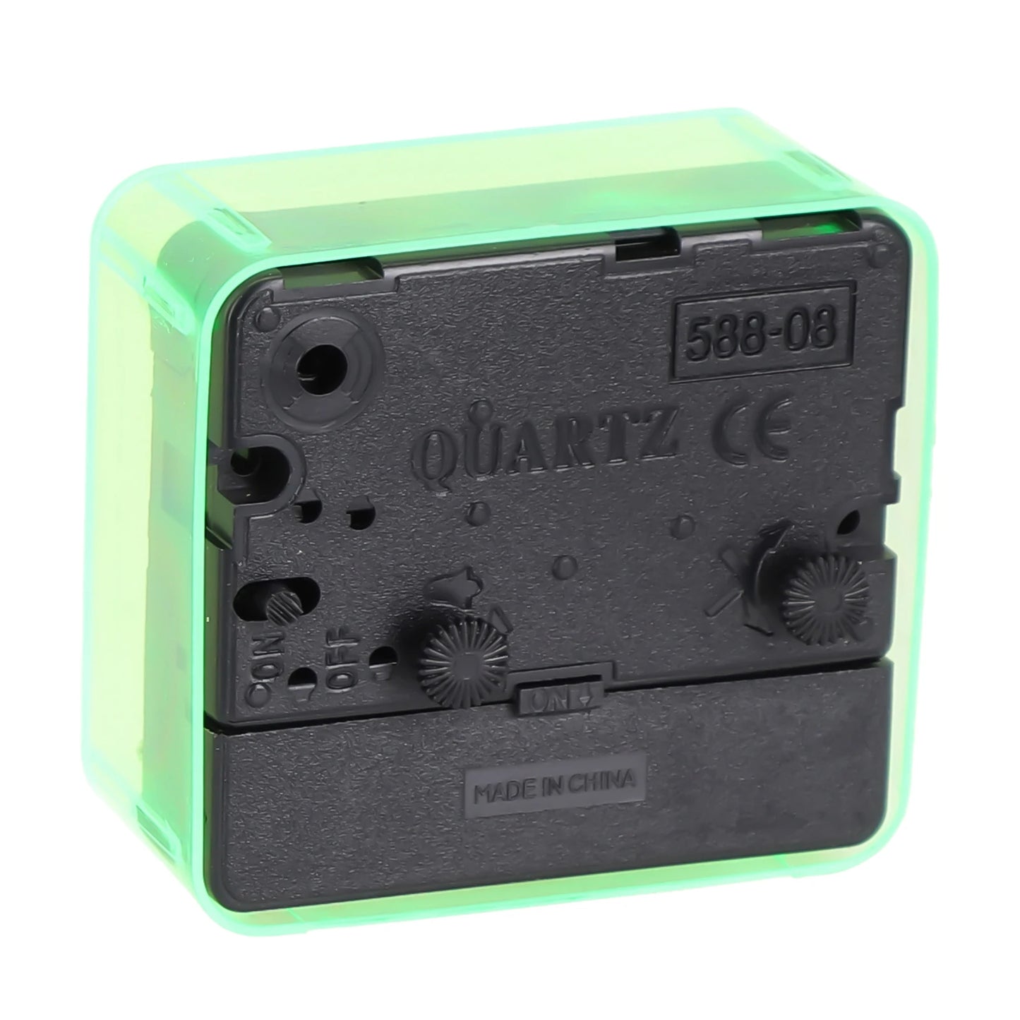 Small Battery Operated Quartz Alarm Clock with Beeping Sound for Bedside Use Featuring Clear Numbers and Reliable Performance