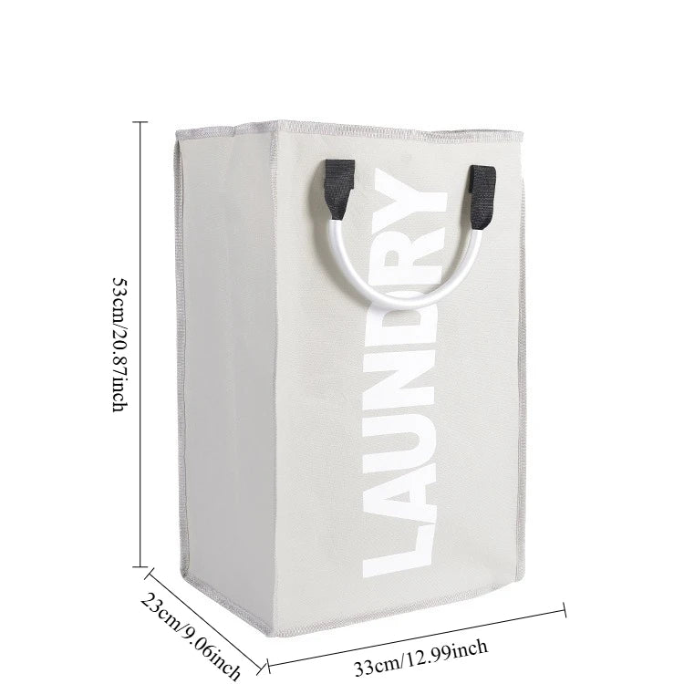 Oxford Cloth Foldable Laundry Hamper with Handles for Dirty Clothes Storage and Organization