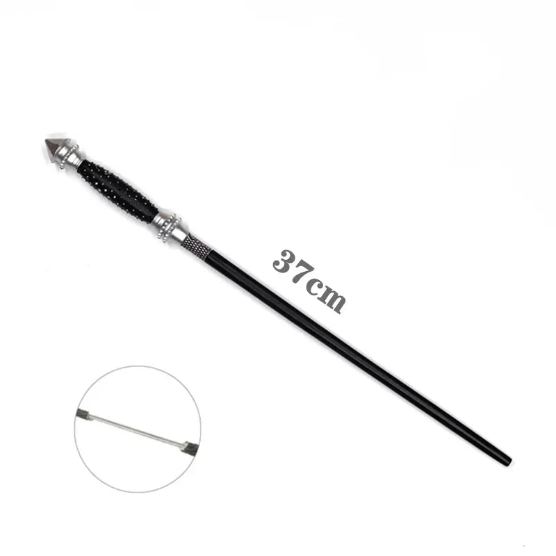New Anime Cosplay Metal Core Magic Wand Harri Decoration Toy Accessories For Bacchetta Di Plastic Pottee Magic Stick