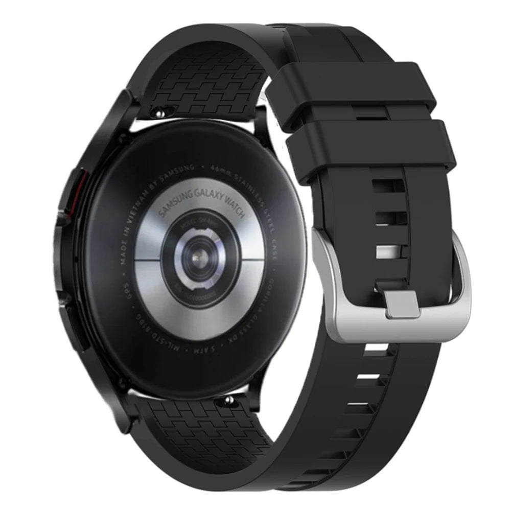 20mm 22mm watch band for Samsung Galaxy watch 6/5/pro/4/6 classic/Active 2 Silicone Sport bracelet huawei gt 4-3-pro-2-2e strap