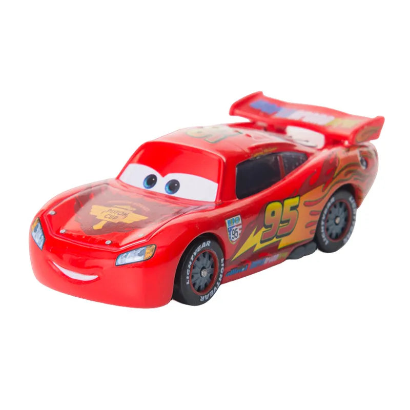 Disney Cars toy Christmas McQueen ROUTE 66 McQueen Champion McQueen Racing car 1:55 Diecast Alloy car Model Boy's Christmas gift
