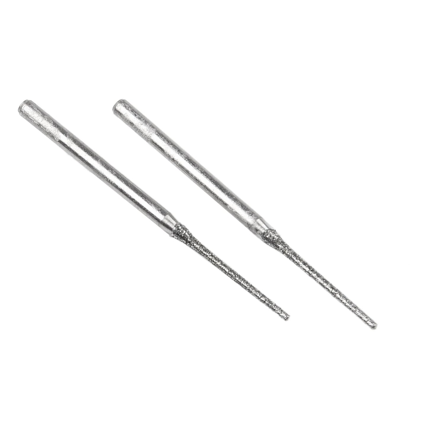 5pcs 0.8-2.5mm Diamond Coated Drill Bits 2.35mm Shank Glass Jade Amber Jewelry Diamond Drill Bits For Drilling Glass Woodworking