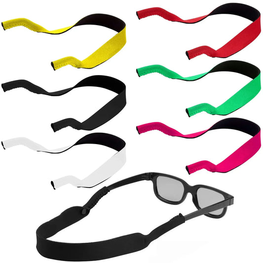 12 Colors  Adjustable Neoprene Eyewear Lanyard Sports Glasses Cord Holder Floating Eyewear Straps Safety Glasses Retainers
