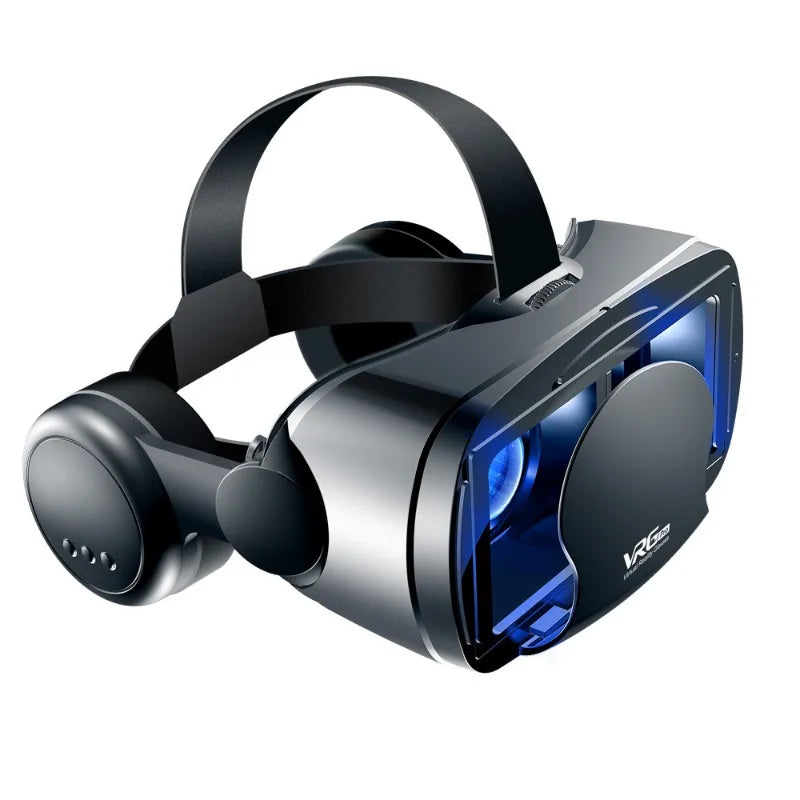 VR Glasses Virtual Reality 3D VR Glasses Google Cardboard Headset for Use with Smartphone Android Virtual Glasses with Gamepad
