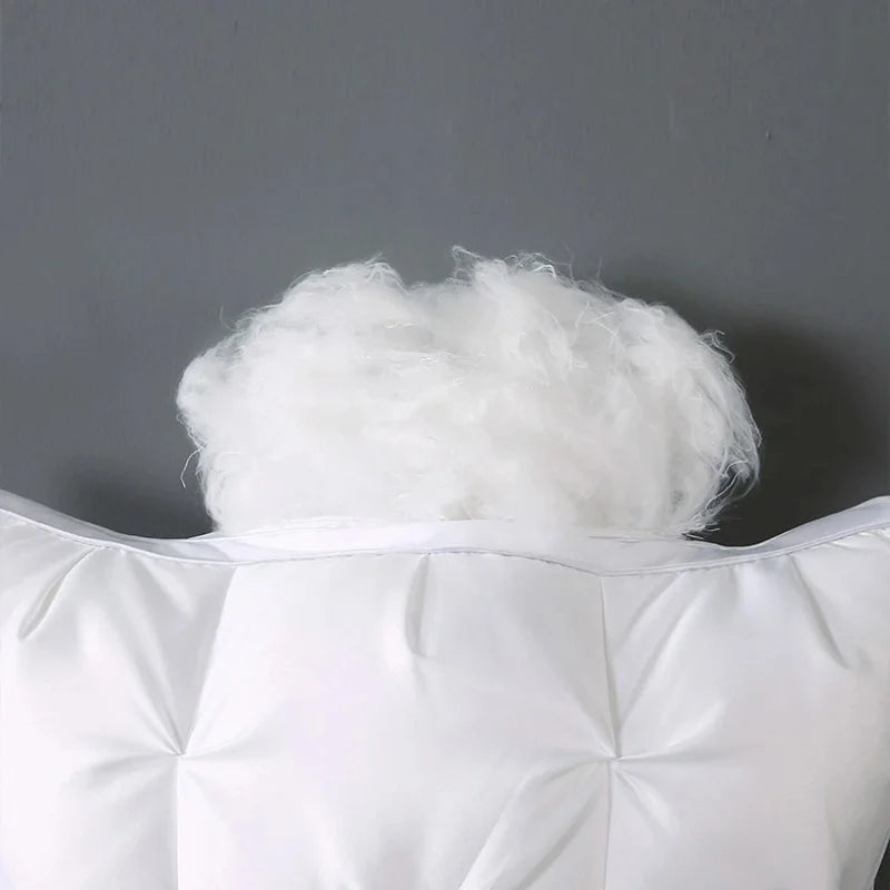 Comfortable Pillows for Sleeping 5-star Hotel Pillow Three-dimensional Soft Bilateral Washed Solid Color Pillow Sleeping Pillows