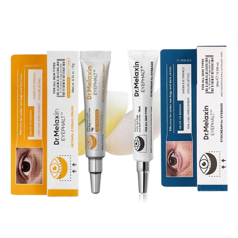 Retinol Eye Care Under Eye Cream For Eyebag & Dark Circle Repair, Calcium Volume Eye Patch, Fades Fine Lines, Firming, Brighten