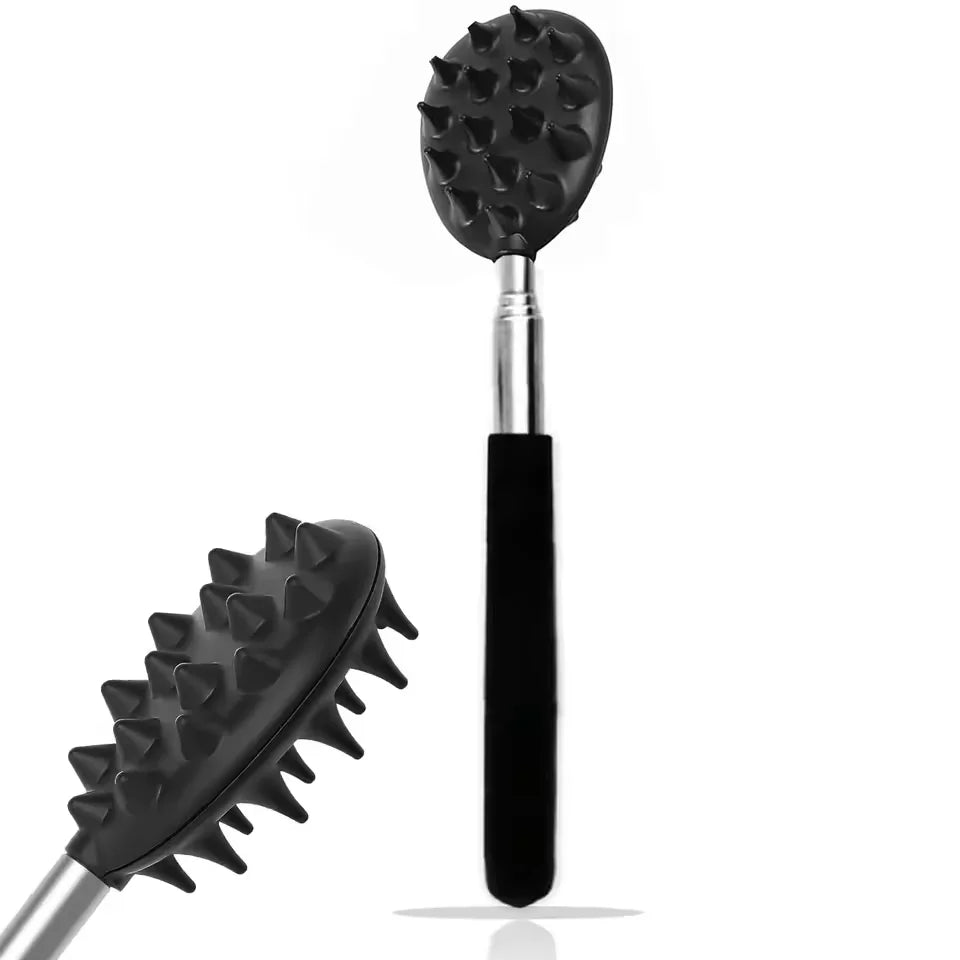 Cactus Telescopic Back Scratcher Ergonomic Back Scratchers Extendable Metal Claw Design Stocking Stuffers Hand Massager Backslap