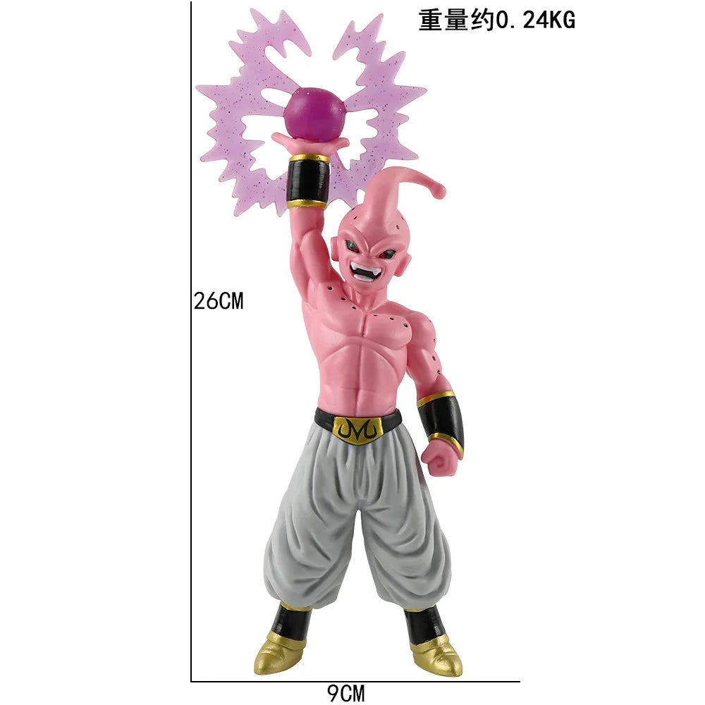 25cm Dragon Ball Majin Buu Anime Figure Super Buu Figurine PVC Action Figures GK Statue Collection Model Toys for Children Gifts