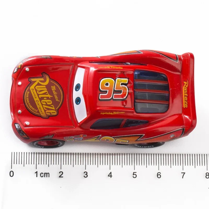 Cars toy Pixar Cars Toy Lightning McQueen Jackson Storm Mater Sally Sheriff 1:55 Diecast Model Car Toy Children Birthday Gift
