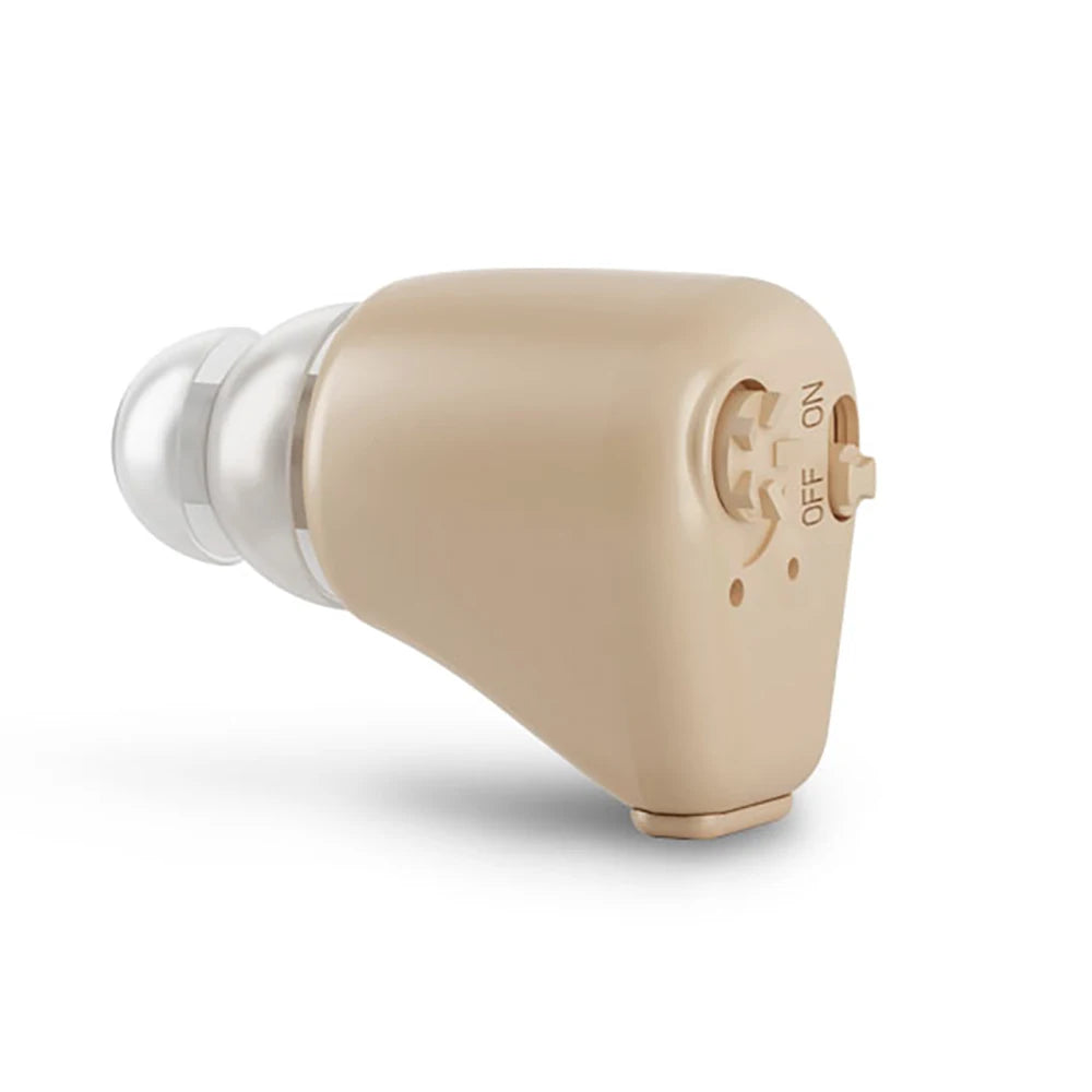 Rechargeable Mini In-Ear Sound Amplifier Wireless Headset Hearing Aid Device with Battery Ear Handset Tool for Deaf