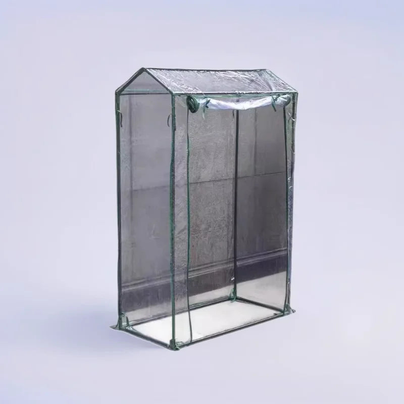 For Home Gardening Greenhouse Cover PVC Greenhouse Aluminum Foil Greenhouse Ample Growing Space Convenient Access