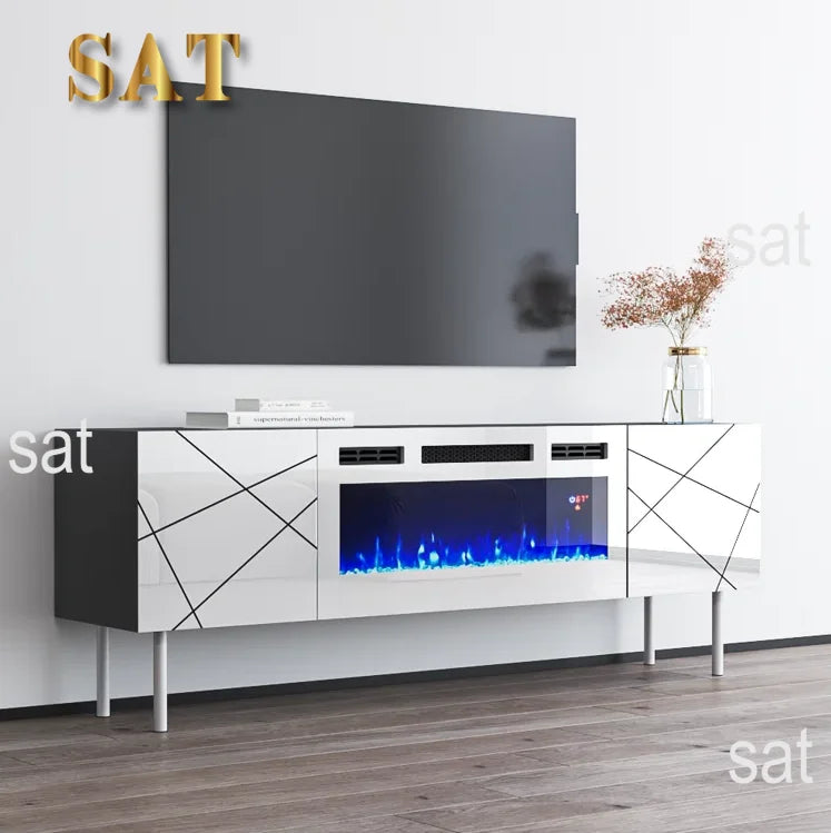 #For TV Stand with Fireplace Included TV Table Cabinet Television Cabinet TV Console Living Room Furniture