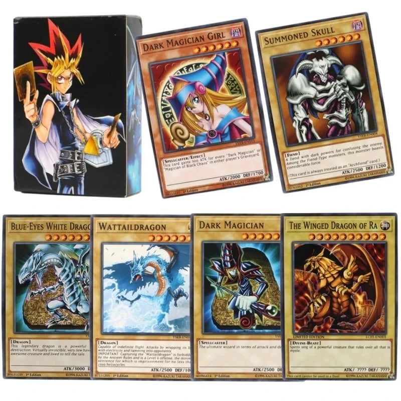 Original YuGiOh Structure Deck: Rise of the Blue-Eyes Asian/IDark Magicians/Hero Swordsoul Tactical-Try Deck Rescue Ace English