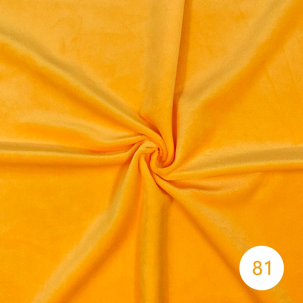 1.5mm Super Soft Short Plush Fabric Thick Crystal Super Soft Flannel Plush Toy Handmade Diy Fabric 45x50cm