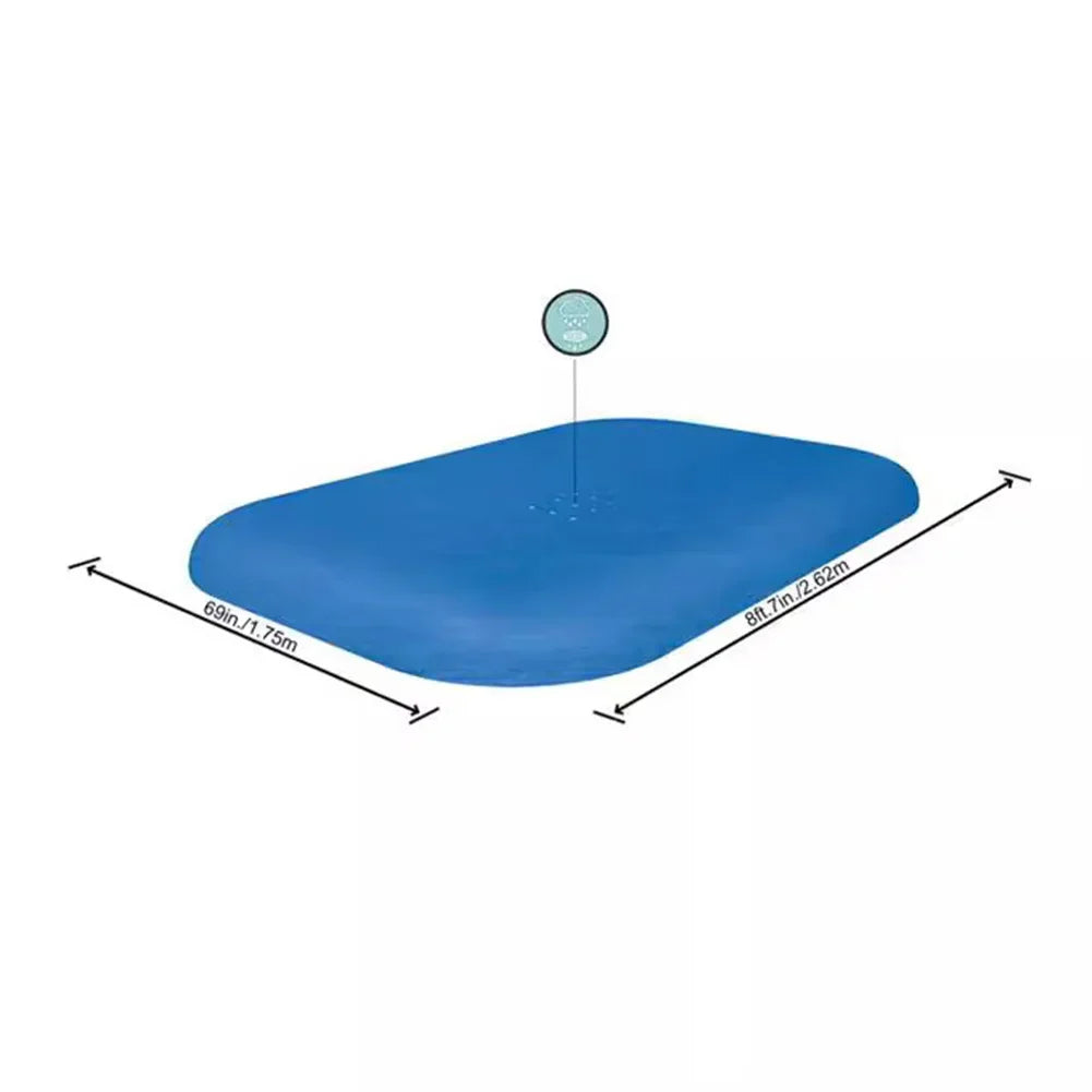 Swimming Pool Cover Cloth 262×175/305×183cm Thickeness Square Dust-proof Cloth For Swimming Pool Protection Accessories