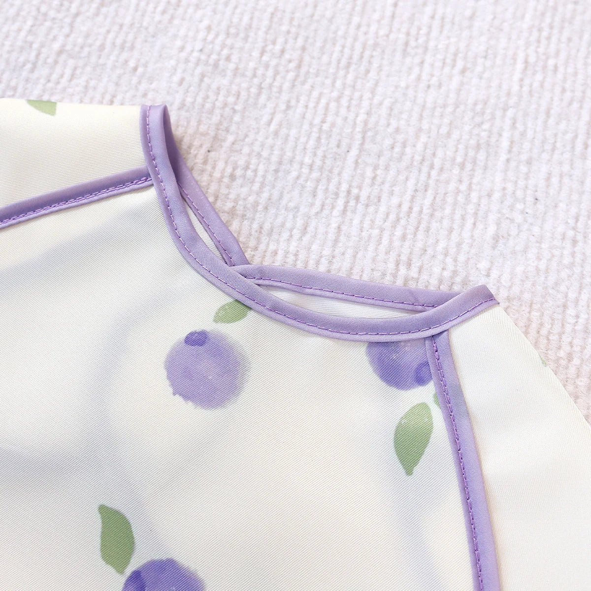 Kangobaby #My Soft Life# New Waterproof Baby Sleeveless Feeding Bib Fashion Full Body Cover