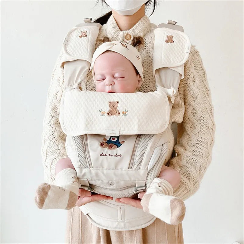 3pcs/Set Waterproof Baby Bibs Muslin Saliva Towel Cotton Shoulder Pad Bite Cushion Baby Accessories Girl Burp Cloth