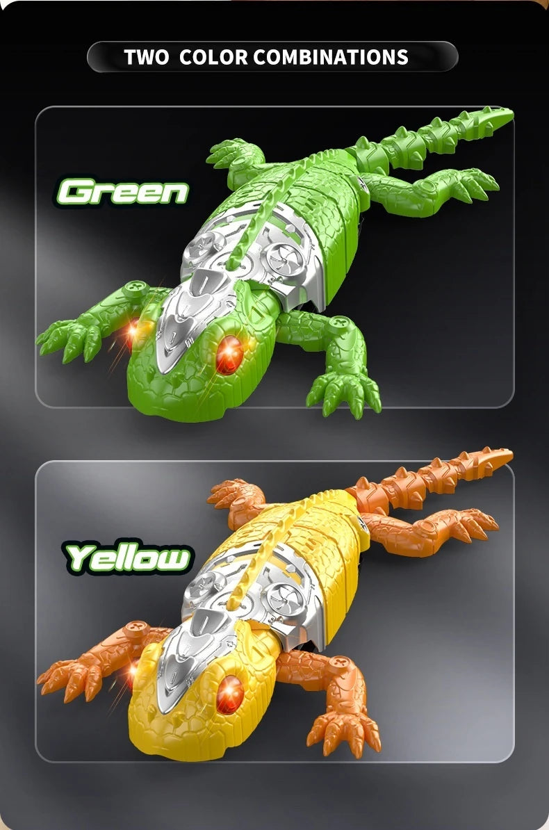 RC Biomimetic Wall Climbing Toy Electric Simulation Lizard Gecko Spider Cockroach Mechanical Animal Remote Control 360 Rotation