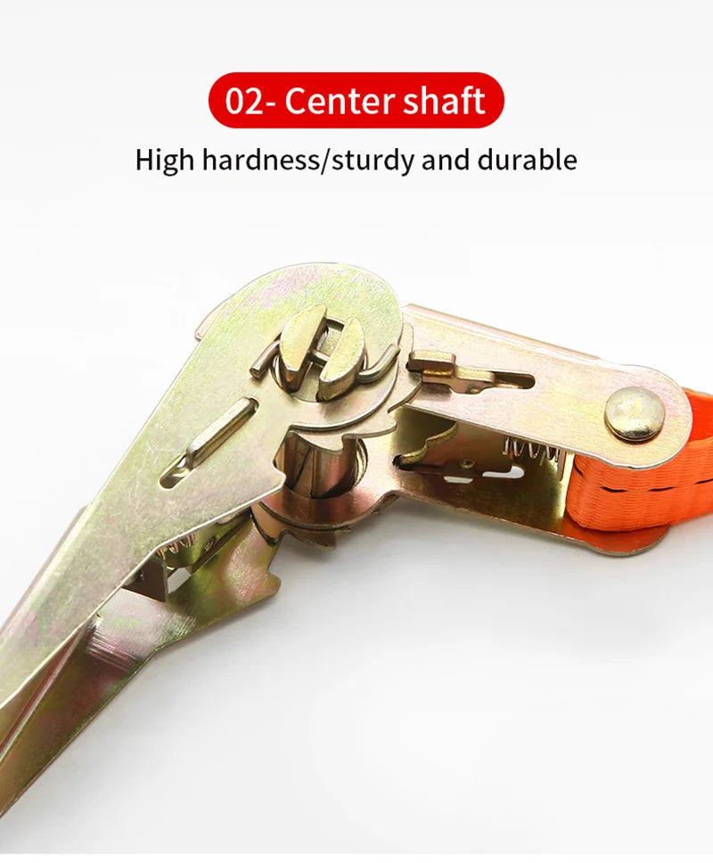 Truck Binding Belt Tensioner Small Ratchet Tensioner Self-Locking Cargo Packaging And Fixing Aircraft Belt Thickening
