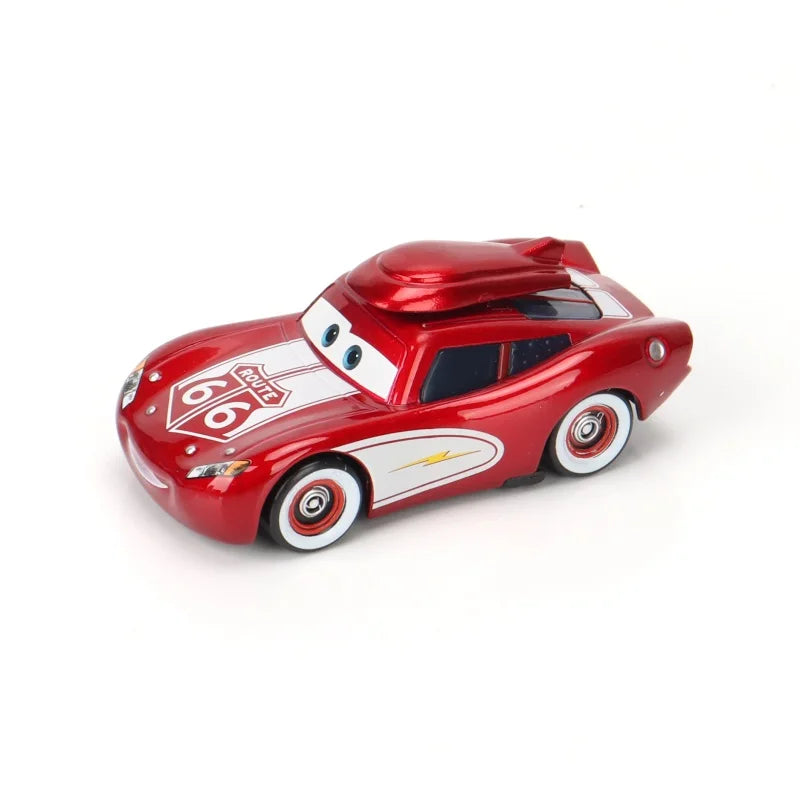 Cars toy Pixar Cars Toy Lightning McQueen Jackson Storm Mater Sally Sheriff 1:55 Diecast Model Car Toy Children Birthday Gift