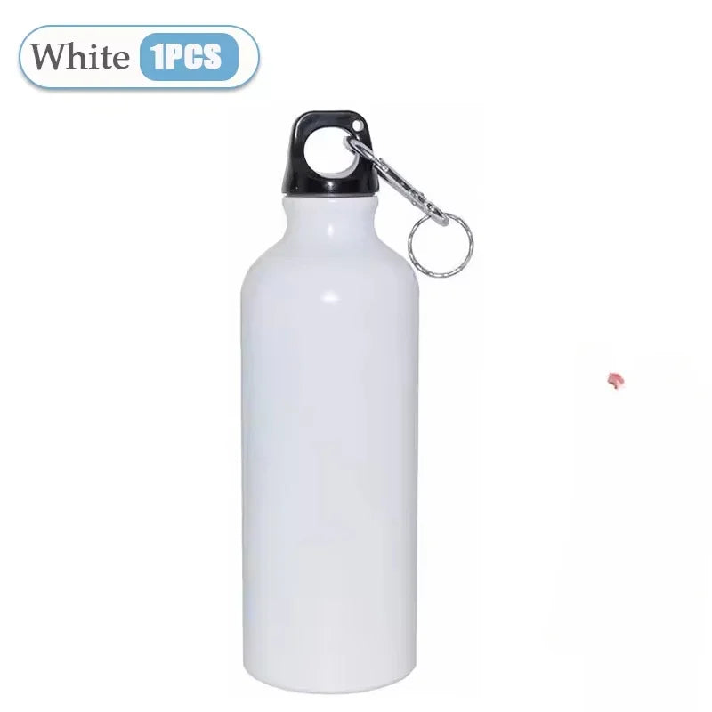 500/750mL Aluminum Outdoor Bike Sports Water Bottle Drinking Kettle Drinking Cup Leakproof Water Jug for Travel Running Camping