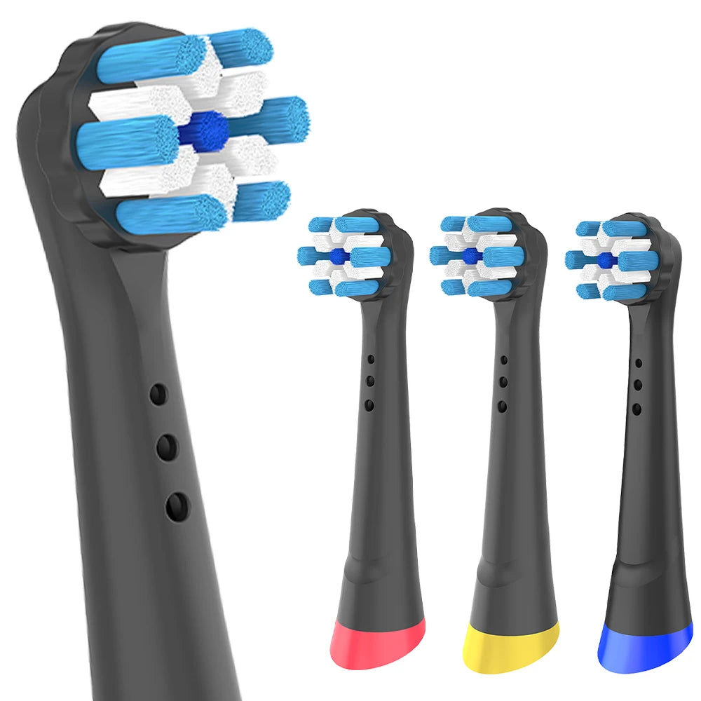 4 8 12 Pack Toothbrushes Head, Compatible with Oral B iO 2/3/4/5/6/7/8/9/10 Series Electric Toothbrush Replacement Brush Heads