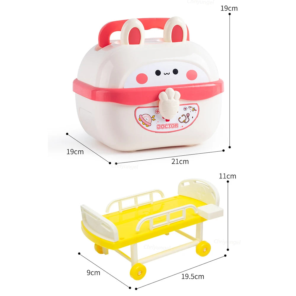 Doctor Toys for Kids 43/40/31PCS Hospital Nurse Doctor Role Play Kit Medical Toys Dentist Kit Educational Toy Gift for Boy Girl