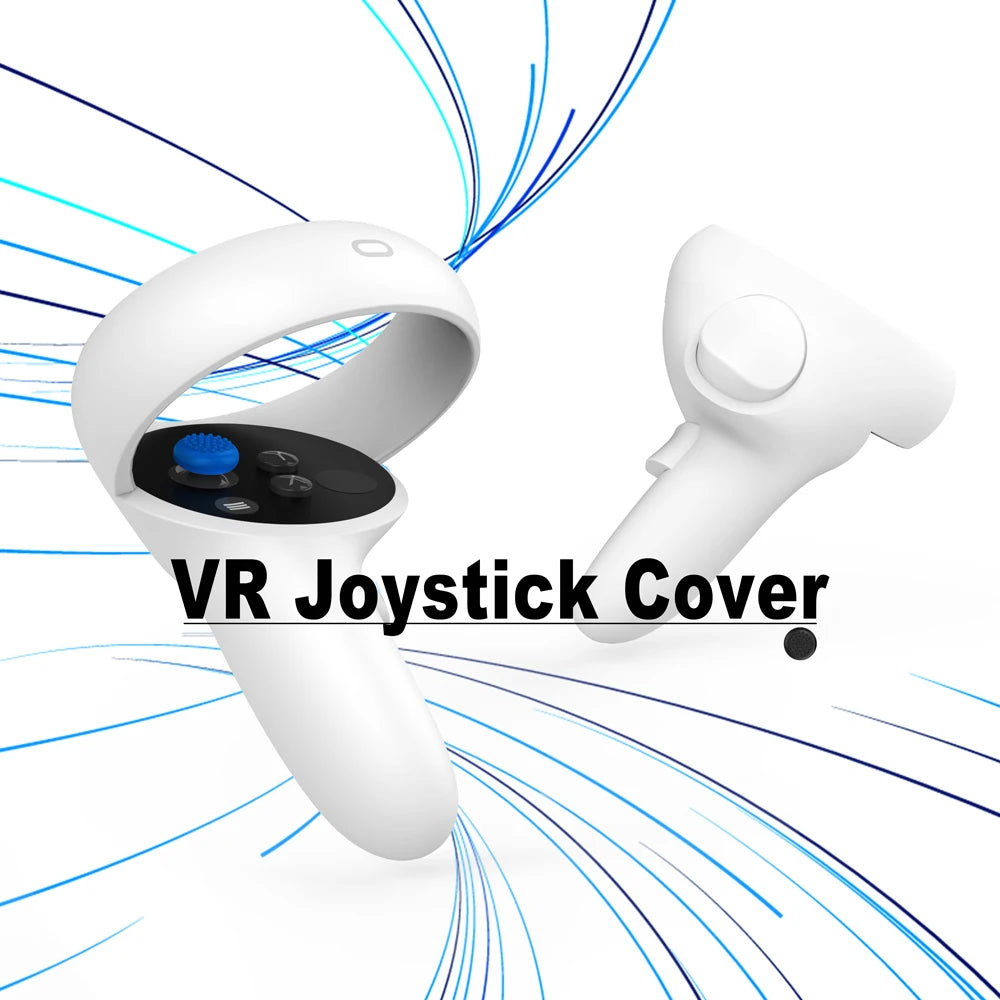 Silicone Protective Cover Shell Case For Oculus Quest 2 VR Headset Head Face Cover Eye Pad Handle Grip Button Cap VR Accessories