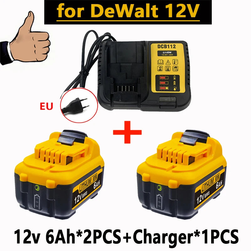 For DEWALT DW089LG 12V Laser Level battery .for Dewalt 12V battery DCB120 DCB124 DCD701F2 Power Tools/Laser Level