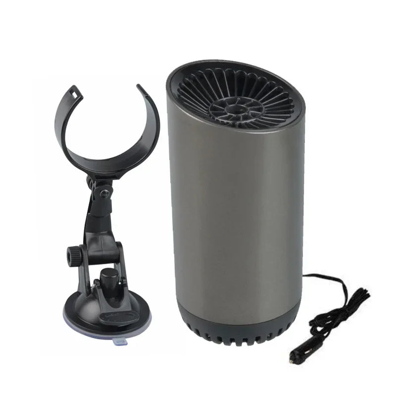 12V Car Heater Fan 2in1 Electric Dryer Heating Defogger Windshield Defroster Anti Fog Fan for Car Truck Vehicle Heating System