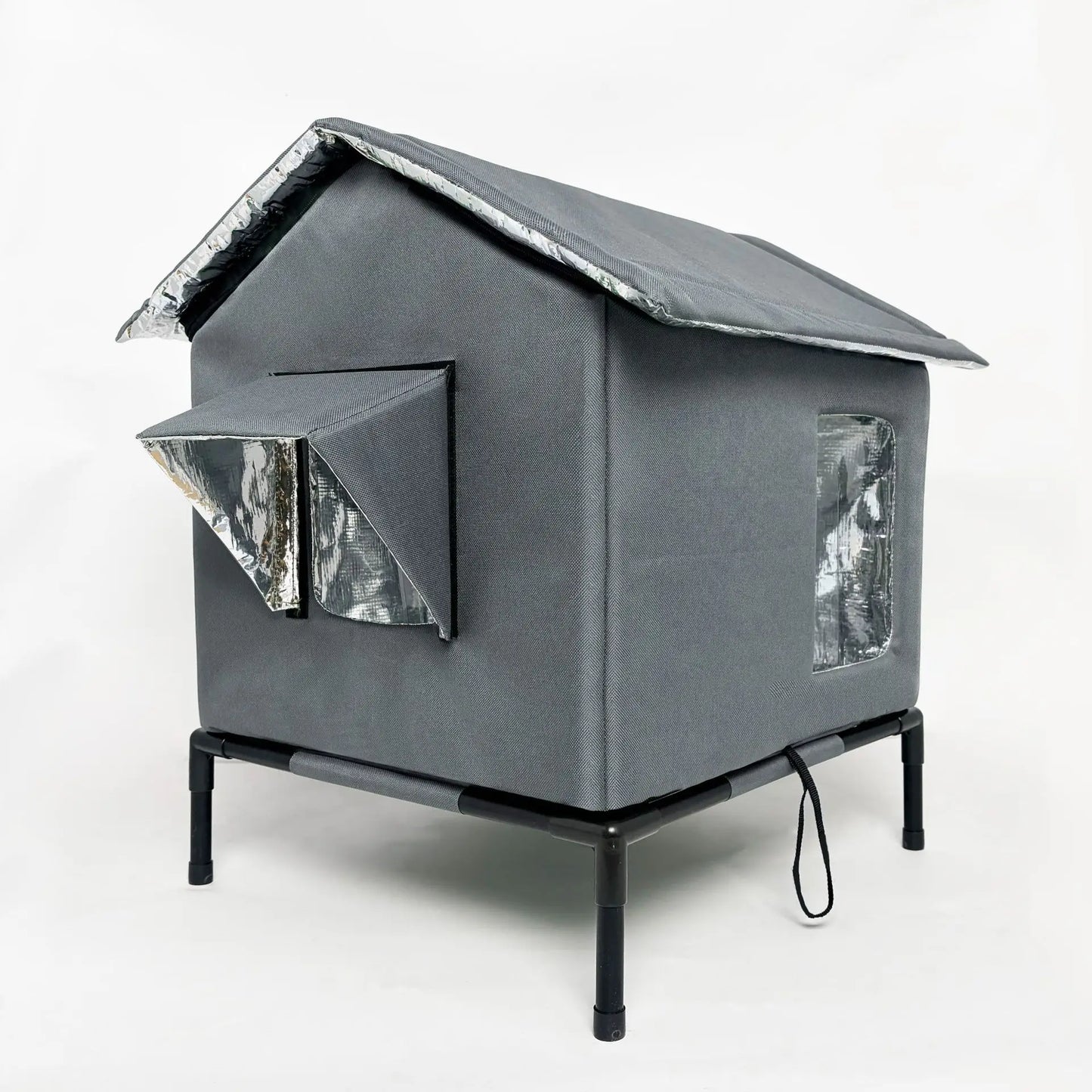 Outdoor waterproof cat house, detachable and height increasing waterproof stray cat house, foldable winter cat nest, pet nest