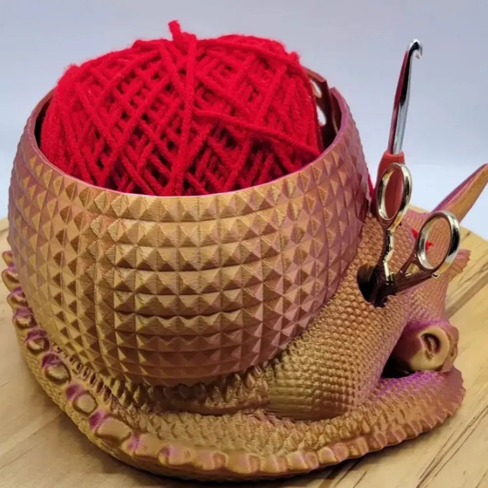 Crochet Bowl Knitting Yarn Storage Holder Dragon Egg Yarn Bowl Yarn Storage Organizer Crochet Yarn Holder Yarn Organizer