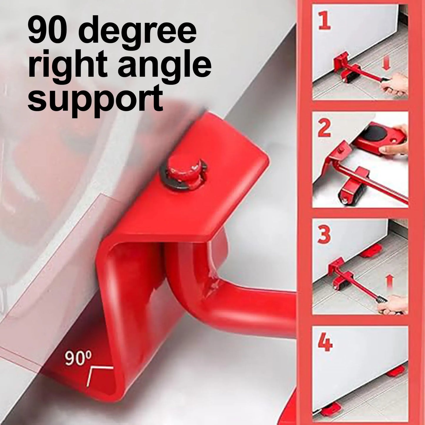 Furniture Lift Mover Tool Set Heavy Furniture Moving Sliders Appliance Rollers Heavy Duty Mover Dolly Sliders Tool  Lifter