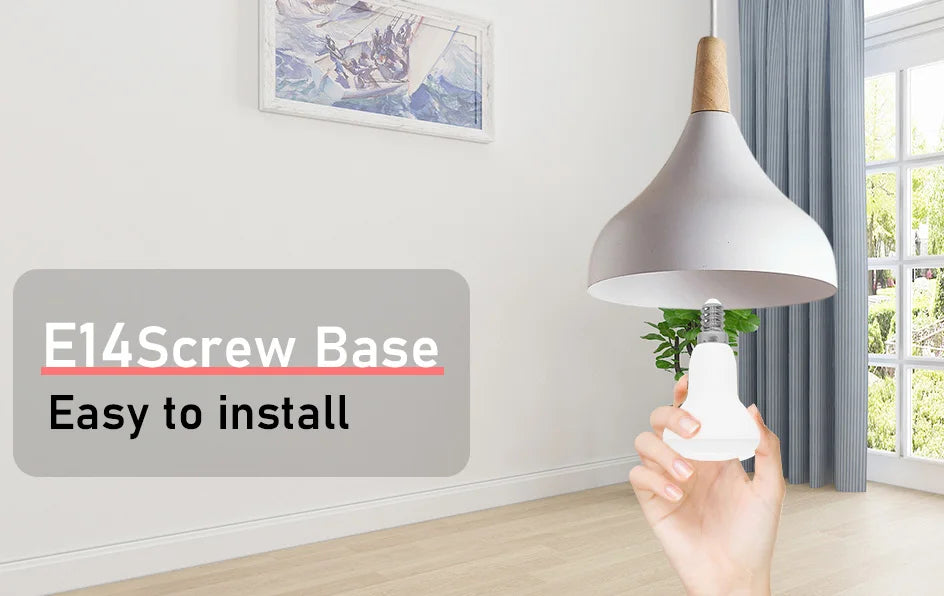 6PCS R50 E14 LED Light Bulb AC220V 5W 3000K Warm White 6500K Cool White 500lm 120° Beam Angle LED Spotlight Bulbs