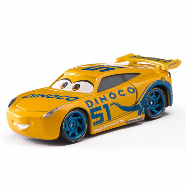 Cars toy Pixar Cars Toy Lightning McQueen Jackson Storm Mater Sally Sheriff 1:55 Diecast Model Car Toy Children Birthday Gift