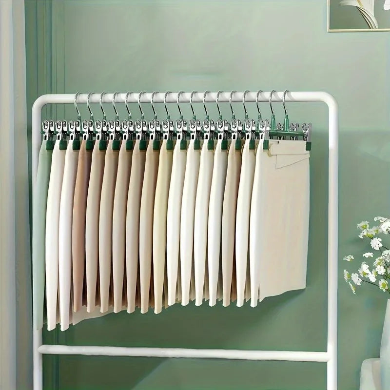 10pcs Dip Plastic Anti Slip Drying Hanger, Home Drying Expert. Thick and Seamless Clothing Support for Home and Dormitory Use