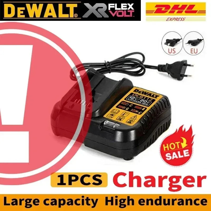 DeWALT Original Battery 20V/60V 6Ah 9Ah MAX FlexVolt for DCB606 DCB205 DCB206 DCB209 DCB182 Power Tool