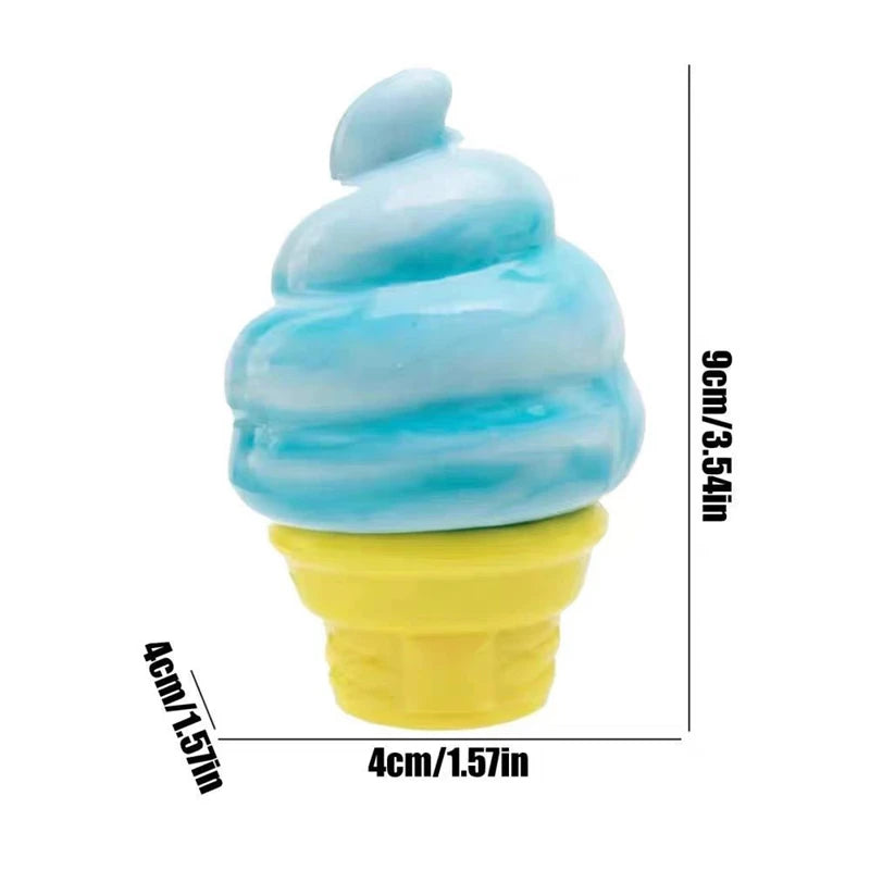 NeeDoh Ice Cream Stress Ball Fidget Toys Anxiety Stress Relief Sensory Toys Nice-Sicle Anti-Anxiety Squeeze Object For Kids