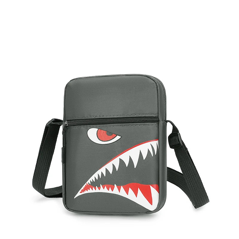 Men's Casual Oxford Shoulder Bag - Unisex Crossbody Phone Pouch with Adjustable Strap (Travel Waist Pack & Chest Bag)